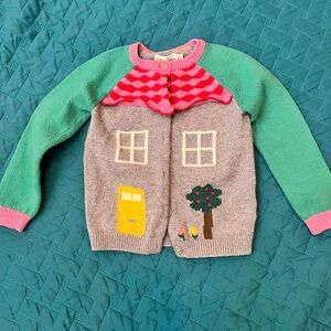 Mini Boden Fun House Cardigan 6-7